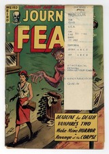Journey into Fear #17 GD- 1.8 1954 picture