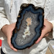 2200G  Natural Beautiful Agate Geode Druzy  Extra  Gemstone specimen healing picture