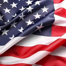 5 x 8 FT American Flag US USA National Double Sided Polyester Brass Grommets picture
