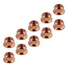 10PCS M8×1.25 Exhaust Manifold Gasket Nut OEM#A1201420072 picture