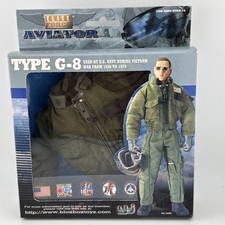BBI Elite Force Aviator Type G-8 Aviator Flight Jacket 1/6 Scale US Navy Vietnam picture