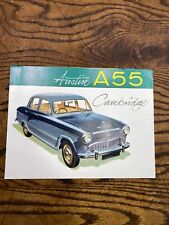 Vintage1958 AUSTIN A55 Cambridge CAR Dealer Showroom Sales Brochure ~ Automobile picture