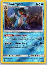 SWAMPERT 35/168 CELESTIAL STORM REVERSE HOLO LP picture