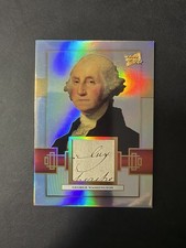 2026 Pieces Of The Past - George Washington Handwritten Relic picture