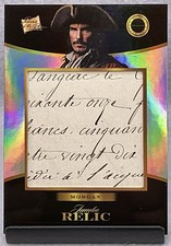2025 Pieces Of The Past Villians Sir Henry Morgan Handwritten Document Relic picture