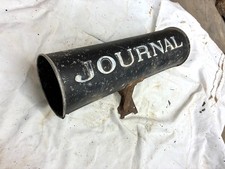 Vintage mid-century Atlanta JOURNAL newspaper delivery cylinder.  picture