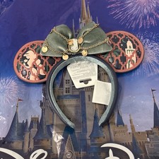 2026 Disney Parks Epcot Morocco Princess Jasmine Aladdin Headband Bow Ears NEW picture