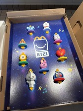 McDonald's BT21 Character Display Sign w/figures picture