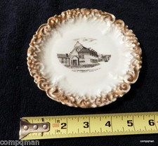 Gardiner Maine Public Library Plate Gardiner ME German China Webber Brothers picture