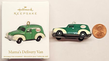 Hallmark Keepsake Miniature Christmas Ornament 2012 Mama's Delivery Van - NIB picture
