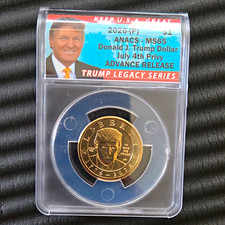 2026-P Donald J. Trump Dollar ANACS MS65 July 4th Privy Advance Release picture