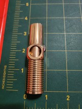 NEW Brass Tobacco Smoking Pipe Lighter picture