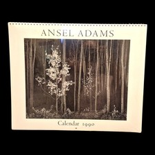 NEW Ansel Adams 1990 Wall Calendar Black/White Photographs 15 1/2x12 1/2 Sealed picture