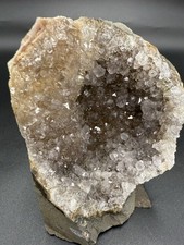 1.6 Lb Natural Uruguayan Rainbow Amethyst Cut Base Specimen Quartz,Minerals picture