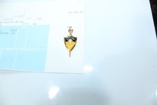 Vintage 1997 Monogrammed L.W. Graduation Key Gold-Plated  picture
