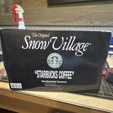 Dept 56 Starbucks Coffee Shop the Original Snow Village #54859 with Light picture
