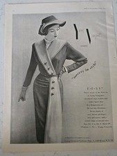 1950 womens Young Viewpoint dress sorcery and style Dovima vintage fashion ad picture