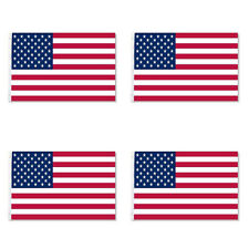 4pcs 4x6Ft American Flag USA Stars Stripes US with Grommets Durable Polyester picture
