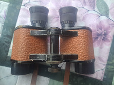 Vintage WWI US Army Signal Corps 6x30 Bausch & Lomb Binoculars W/ Leather Case picture
