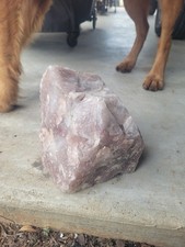 LARGE Pink Crystal Rose Quartz picture