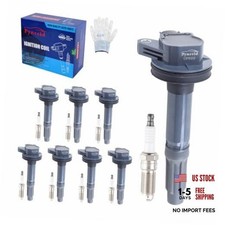 UF622 DG542 High-Performance Ignition Coils & Iridium Spark Plugs Set of 8 for picture