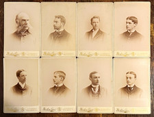 Brown Uni Prof Timothy Bancroft & 11 student cabinet cards Horton Bros Prov RI picture