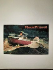 Edmund Fitzgerald Postcard Great Lakes Freighter Ship
