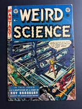 Weird Science #20 1953 EC Wally Wood Ray Bradbury Frazetta Williamson Pre-Code picture