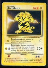 Electabuzz 20/102 Dutch NL Base Set Unlimited Netherlands Pokemon Card TCG PL picture