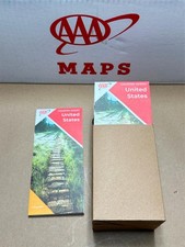 25x Pack Lot AAA Folding Road Map Country Series United States 529025 Late 2025 picture