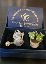 Reutter Porzellan Germany Geschenkartikel Miniaturen Kinderservice Watering Can picture