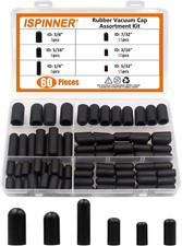 60Pcs Rubber Vacuum Caps Assortment Kit, Hose End Caps for Carburetor, Manifold, picture