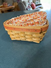 Vintage Longaberger 1999 Candy Corn Basket Combo picture