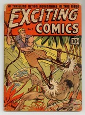 Exciting Comics #2 PR 0.5 1940 picture
