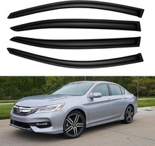 Window Rain Guards Visors for 2008-2017 Honda Accord, Out-Channel Window Vent  picture