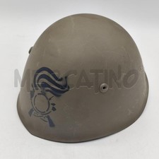 Italian Military Helmet M33 Bersaglieri TG. 57 Surplus Stock picture