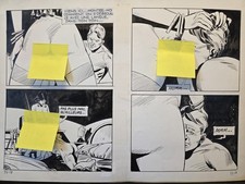 Port of Call Original Comic Art 🔥🔥🔥Erotic War pg 18/19 picture