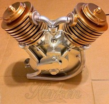 1906 HARLEY REPLICA VTWIN DECOR ENGINE Motor Only FULL SCALE BOARD TRACK INDIAN picture