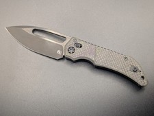 Heretic Knives Koschei Crossbar Lock Weave World Breaker Camo Carbon S/N#49 picture