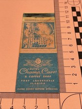 Matchbook Covers  Hotel Champ Carr Hotel & Coffee Shop FT Lauderdale, FL  gmg picture