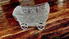 Super Rare 1830-1845 WN-1 WAGON PRESSED OPEN SALT picture