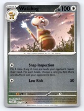 Watchog 071/086 Common Chaos Rising Pokemon Reverse Holo Lightly Played picture
