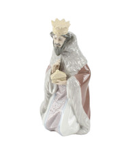 LLADRO King Gaspar Porcelain Figurine No.  5480 - Glossy - Wise Man picture
