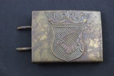 Austro-Hungarian WWI Bosnian Gendarmerie Enlisted Belt Buckle Brass picture