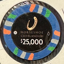 $25,000 Horseshoe Casino Chip Cleveland OH picture