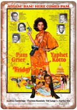 Friday Foster Vintage Movie Poster Old Retro Look Metal Sign MP1650 picture