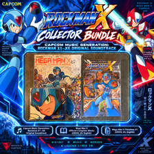 Rockman X1-X6 OST 5CD + Mega Man X Complete Works Book + MMX Timelines #1 Comic picture