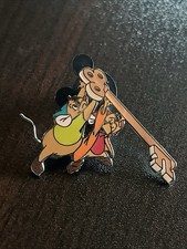 Vtg Rare Collectible Disney Disneyland Cinderella Mice Gus & Jaq with Key Pin picture