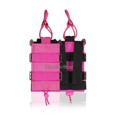 3 Kiborg M-1 Pink Magazine Pouches MOLLE Open Top Tactical Mag Holders Set UA picture
