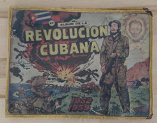 BOOK CUBAN REVOLUTION 1959 CARD ALBUM CHE FIDEL CASTRO CUBA 250 CARDS INCOMPLETE picture